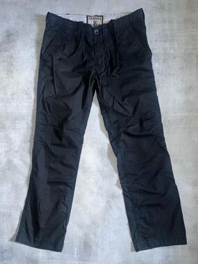 Rare vintage pair of Express men's casual lightweight cotton drawstring pants